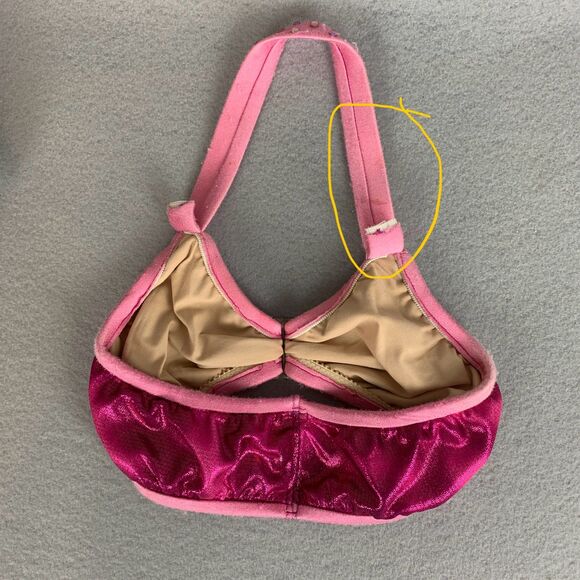 Mara Dancewear Child Small Pink Performance Skirt Set Sequin Dance Costume - Picture 2 of 11